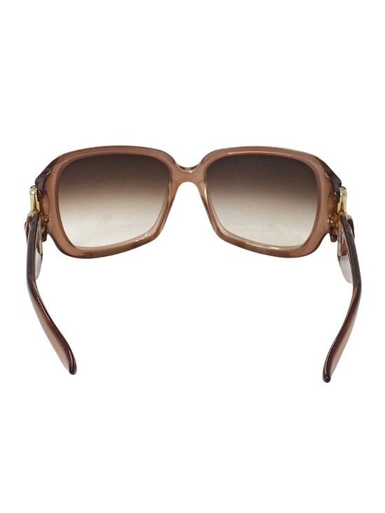 Gucci Sunglasses Bamboo Brown Pink S Gradient Summer Eyewear main image 6